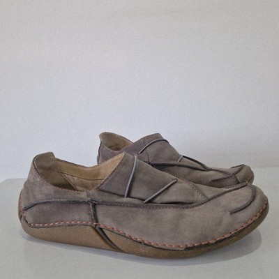 Clarks Active Air hellbraune flache Wildlederschuhe UK 7D Freizeit bequem