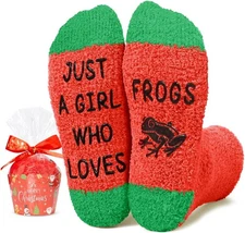 Christmas Socks for Men Women - Christmas Gifts Stocking Stuffers for Teens Anim