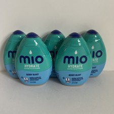 Lot 5 MIO Water Enhancer Berry Blast 1.62 fl oz Hydrate Electrolytes B Vitamins