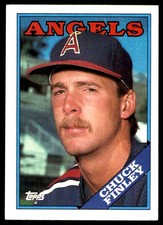 Chuck Finley 1988 Topps #99 Angels MLB READ FREE SHIPPING AutographDen
