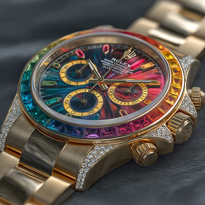Rolex Cosmograph Daytona 24x24 Giclée Art Print Ltd 1/25 Signed COA Rombley C7