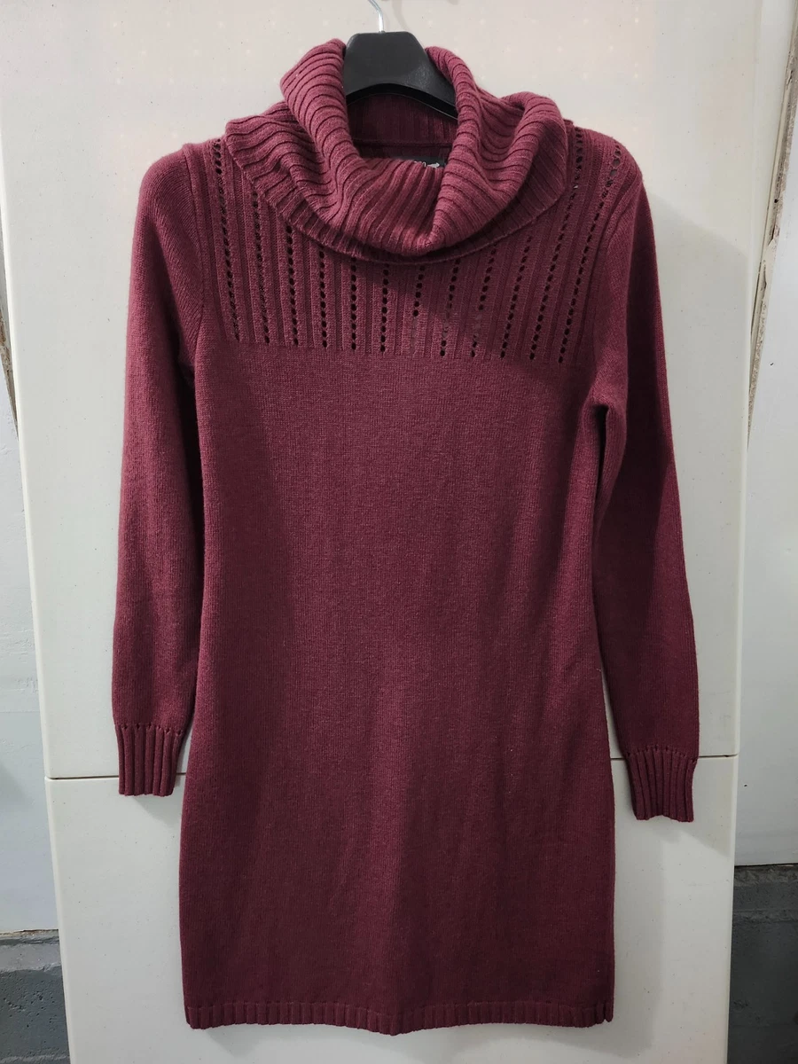 mini summer dresses Point A-line Turtleneck Dress