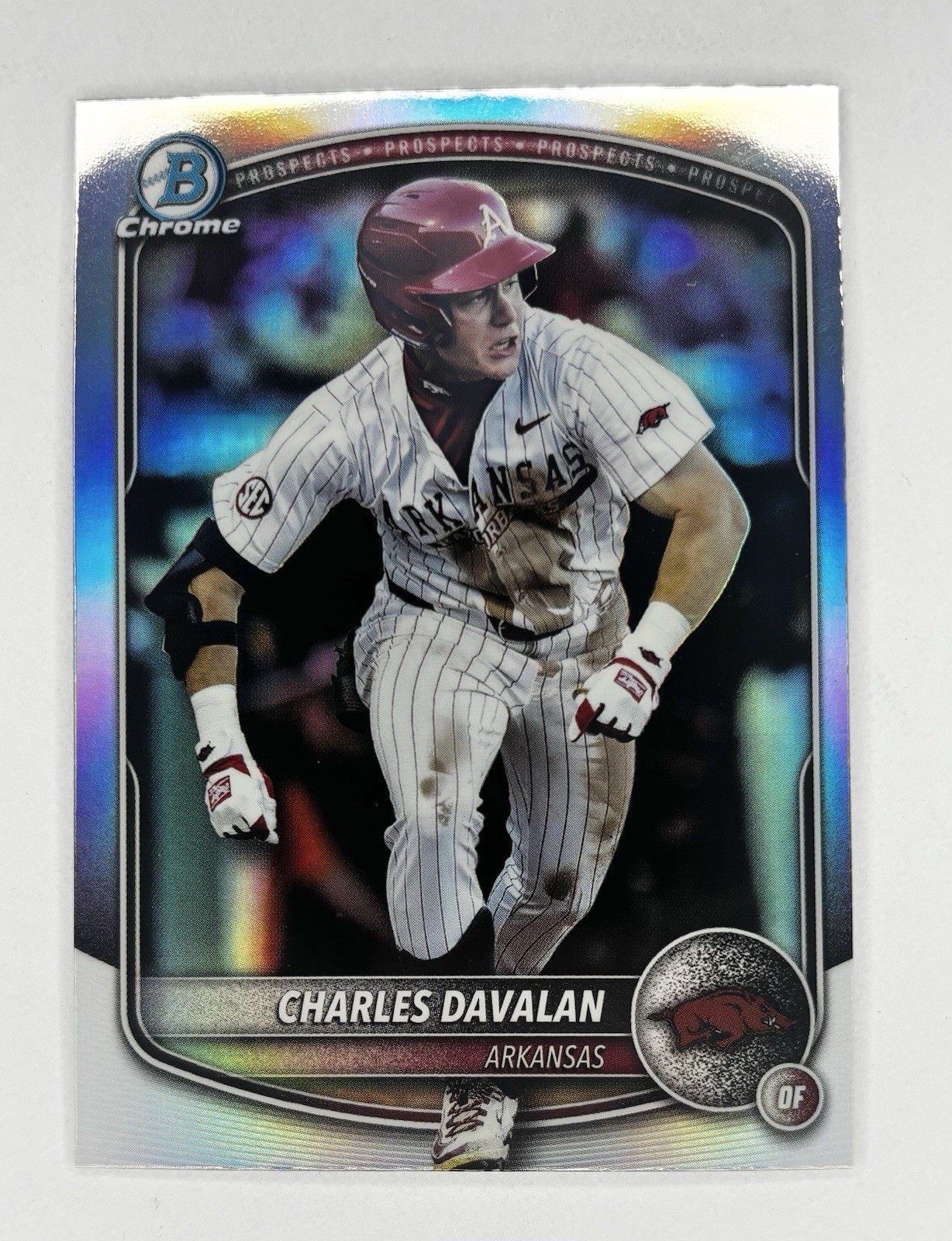 Charles Davalan - 2025 Bowman Draft Chrome College IMAGE VARIATION IV