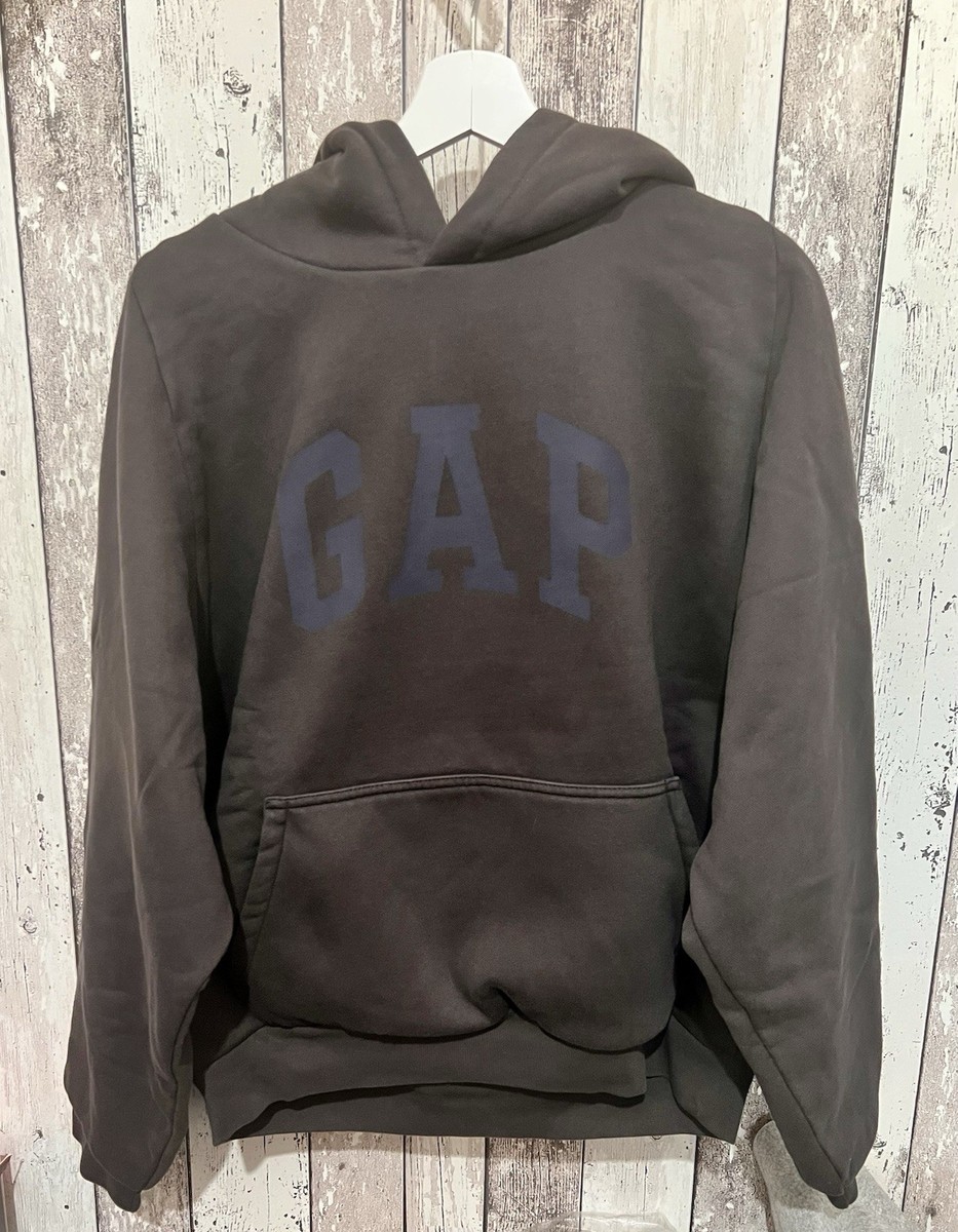 Yeezy Gap YZY Balenciaga Shrunken Hoodie Black YZY Kanye L