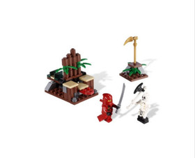 LEGO Ninjago 2258 Ninja Ambush Kai Bonezai 71pc Retired New Sealed