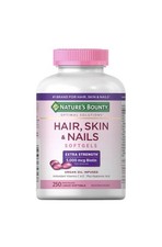 Nature  s Bounty Extra Strength Biotin 5000 mcg 250 Softgels Hair Skin Nails