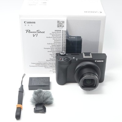 Canon PowerShot V1 22.3MP Compact Digital Camera Black [MINT]#6196
