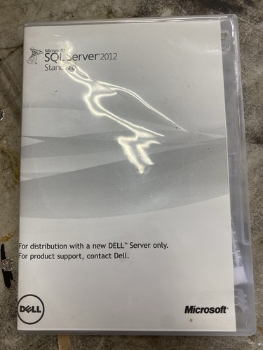 Dell Microsoft SQL Server 2012 Standard with Product Key for Dell Server