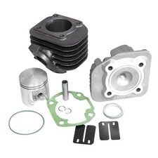 Cilindro Malossi 75 DM 47 Minarelli Orizzontale 50 2T AC Aria SP 10 Ghisa MF0553