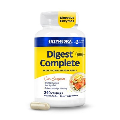 Enzymedica Digest Complete  Digestive Enzyme Supplement for Women & Men, Enzy...