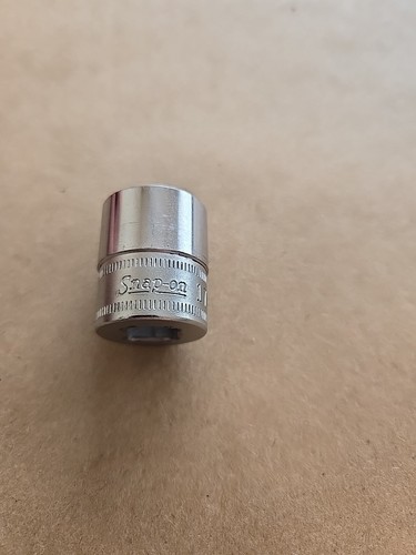 Snap On 3/8" Drive 17MM 6PT Metric Chrome Shallow Socket FSM171