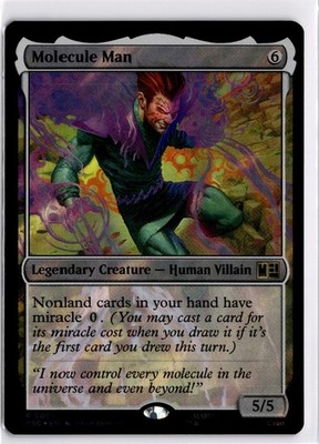 MTG MSC Molecule Man (Surge Foil) 9 NM R Commander: Marvel Super Heroes 2026