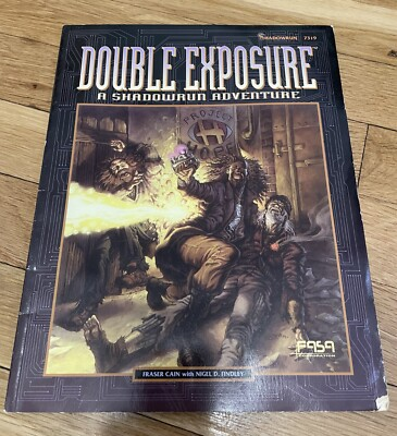 #ad #ad Shadowrun RPG Double Exposure FASA $19.99