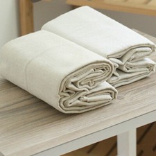 0.5M coton tissu lin décorative pour Housse de coussin Divan oreiller gris