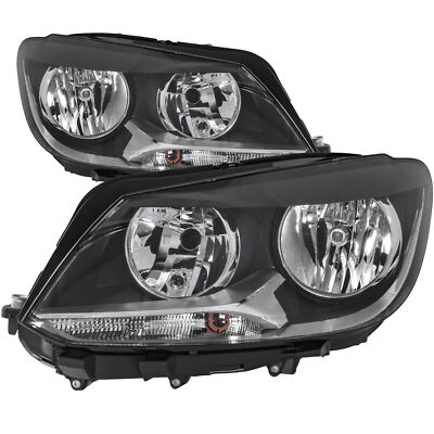 Halogen Scheinwerfer Set für VW TOURAN (1T) Bj. 05/10-12/13 H7/H15 mit Motor VA6