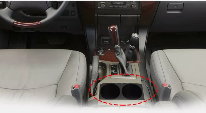 Toyota Land Cruiser 100 Series - Lexus LX470 porta-copo duplo - impresso em 3D - Imagem 2 de 3