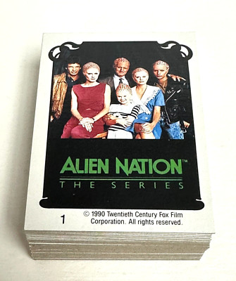 1990 Alien Nation (TV series) Complete Trading Card Set 1-60 from FTCC