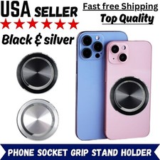 iPhone 12-16 Magsafe Magnetic Metallic Phone Socket Grip Stand Holder