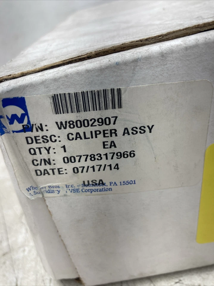 Workhorse Caliper W8002907 (New Old Stock) - Image 4 of 4