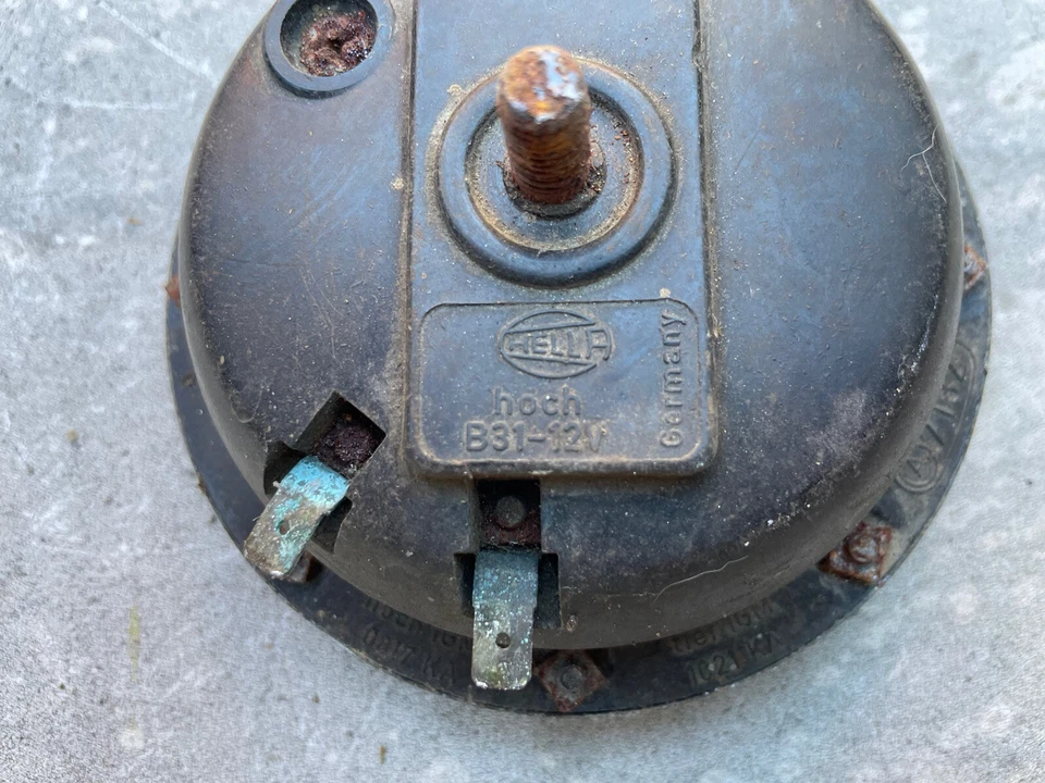 SAAB 96 SPORT Montecarlo 850 1965 1966 B31-12V VW VOLVO Hella Horn Set 12V - Imagem 2 de 4