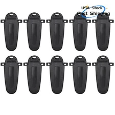 10PCS KBH12 Belt Clip Compatible with NX220 NX320 NX420 TK2140 TK3360 Radio