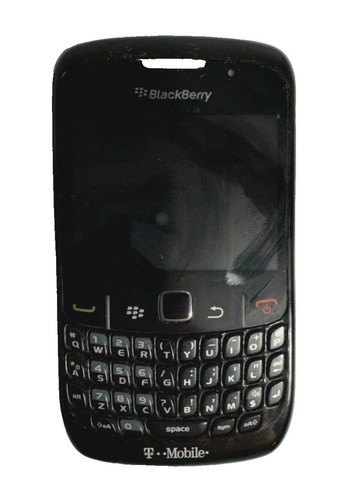 BlackBerry Curve 8330 mobile phone, Burgundy, With Leather Case