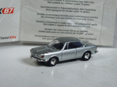 (KI-11-31) Premium Classixxs PCX87 BMW 2000 CS silber in 1:87 in OVP