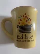 Edible Arrangements Coffee Mug Yellow & Orange 16 Oz  Hot Chocolate Mug Fruit
