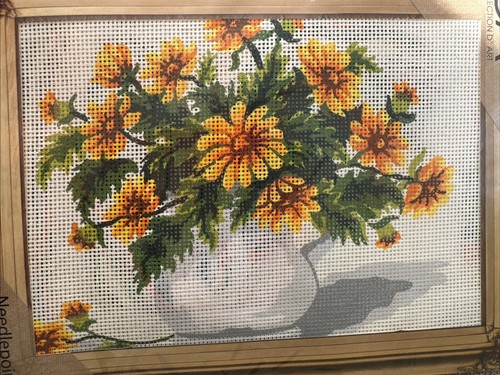 Collection D Art Printed needlepoint kit Tapestry Gobelin Canvas 30x40 cm