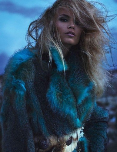 VOGUE Paris 09/2015 NATASHA POLY Edie Campbell LILY ALDRIDGE Kati Nescher @ NEW - Picture 5 of 10