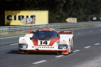 Jonathan Palmer Jan Lammers Richard Lloyd Porsche 956 Le Mans Racing Old Photo