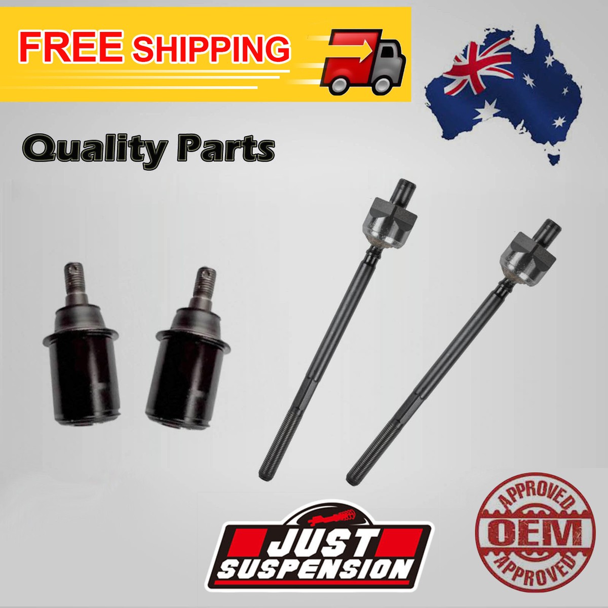 4 x Rear Kunckle Ball Joint Rack End for Nissan Skyline GTR R32