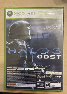 XBOX 360 Halo 3 ODST/Forza Motorsport 3 - Brand New Factory Sealed
