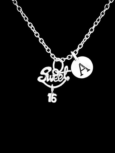Sweet 16 Necklace Sixteen Gift For Her 