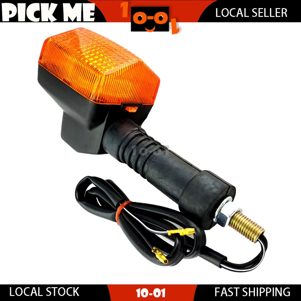 2X Indicadores de luces de giro izquierda y derecha para HONDA XL600R TRASERO 1983-1987 Foto 3 de 3