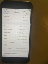 Apple iPhone 7 - 32 GB - Black (Unlocked) (Single SIM)