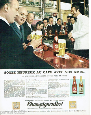 REKLAME WERBUNG 115 1966 PILZE Bier Pr URION NATURWISSENSCHAFTLICHE FAKULTÄT