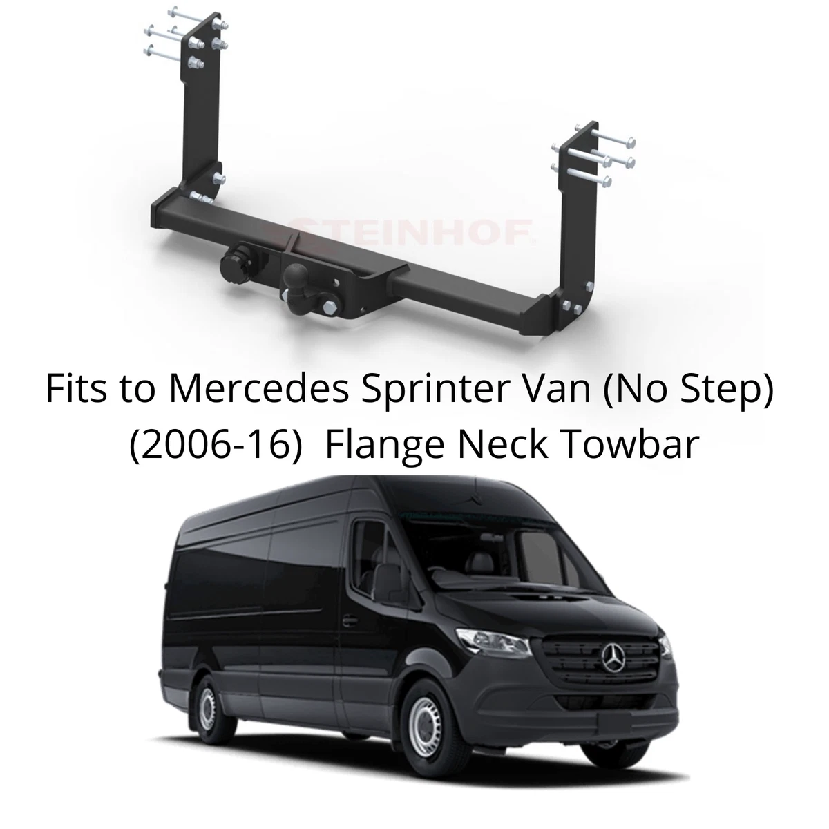 Tow Bar For Mercedes SPRINTER Van NO STEP 2006 18 7 Pin Bypass Relay V032