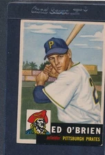 1953 Topps #249 Ed O'Brien Pirates EX/MT 53T249-41415-4