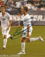 Team USA Stuart Holden Autographed Signed 8x10 Photo COA Celebration