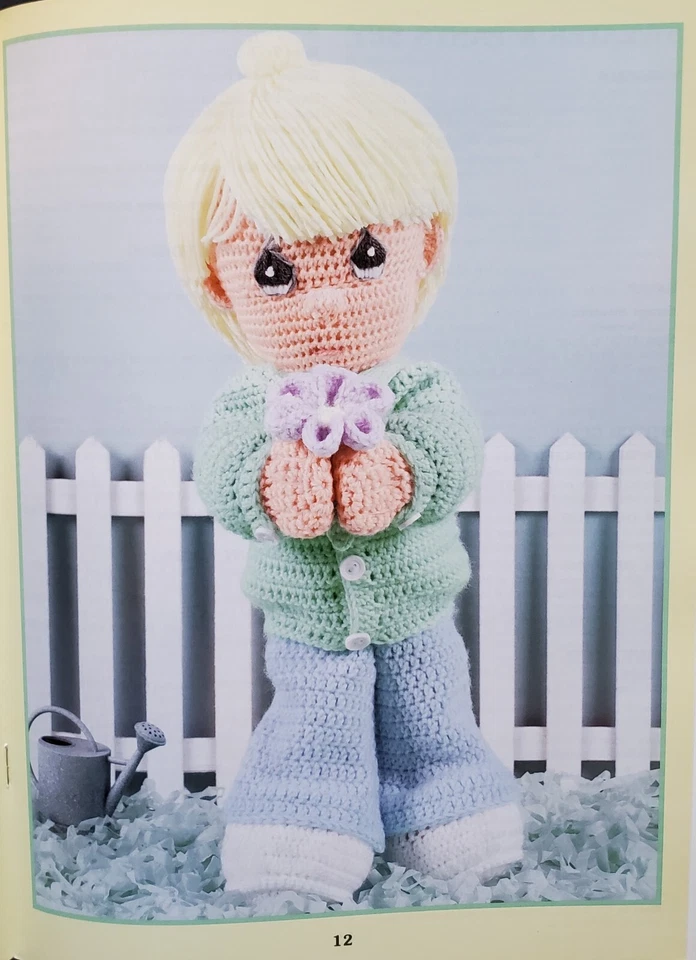 Precious Moments Baby Dolls To Crochet Patterns By Leisure Arts - Image 4 of 4