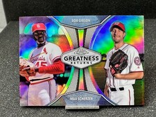 2019 Topps Chrome  GIBSON / SCHERZER  Greatness Returns  #GRE-4  FREE SHIPPING