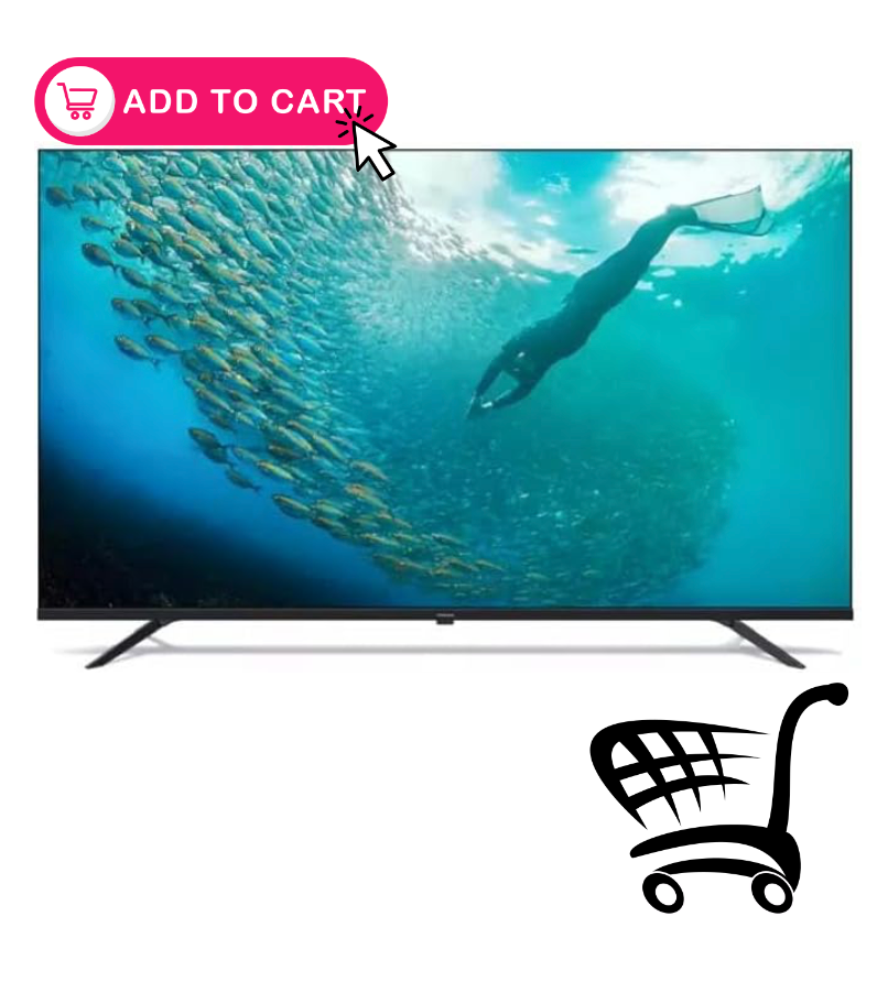 Philips 7100 Series 55 Inch 4k Uhd Led Google Smart Tv, 55put7129/98