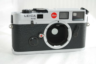 Leica M6 0 72 Panda 35mm Rangefinder Camera In Silver Excellent 3800 Ebay