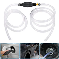 9.8Ft Siphon Hose for Gasoline Liquid Sucker Oil Water Fuel Transfer Hand Pump