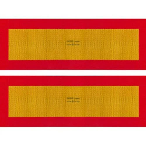 ECE 70.01 Pannelli rifrangenti per rimorchio kit da 2 pezzi in PVC o Alluminio