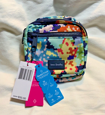 VERA BRADLEY BELT BAG SLING fanny pack Happy Blooms Cross  display picture 2