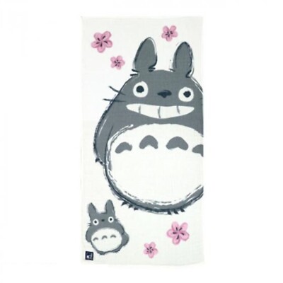 Mein Nachbar Totoro Badetuch Spring Breeze & Totoro 60 cm x 120 cm Studio Ghi...