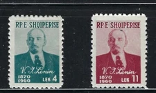 Albania - 1960 MNH Set,  Lenin  Scott 557-558 ..................22L.....  P-123