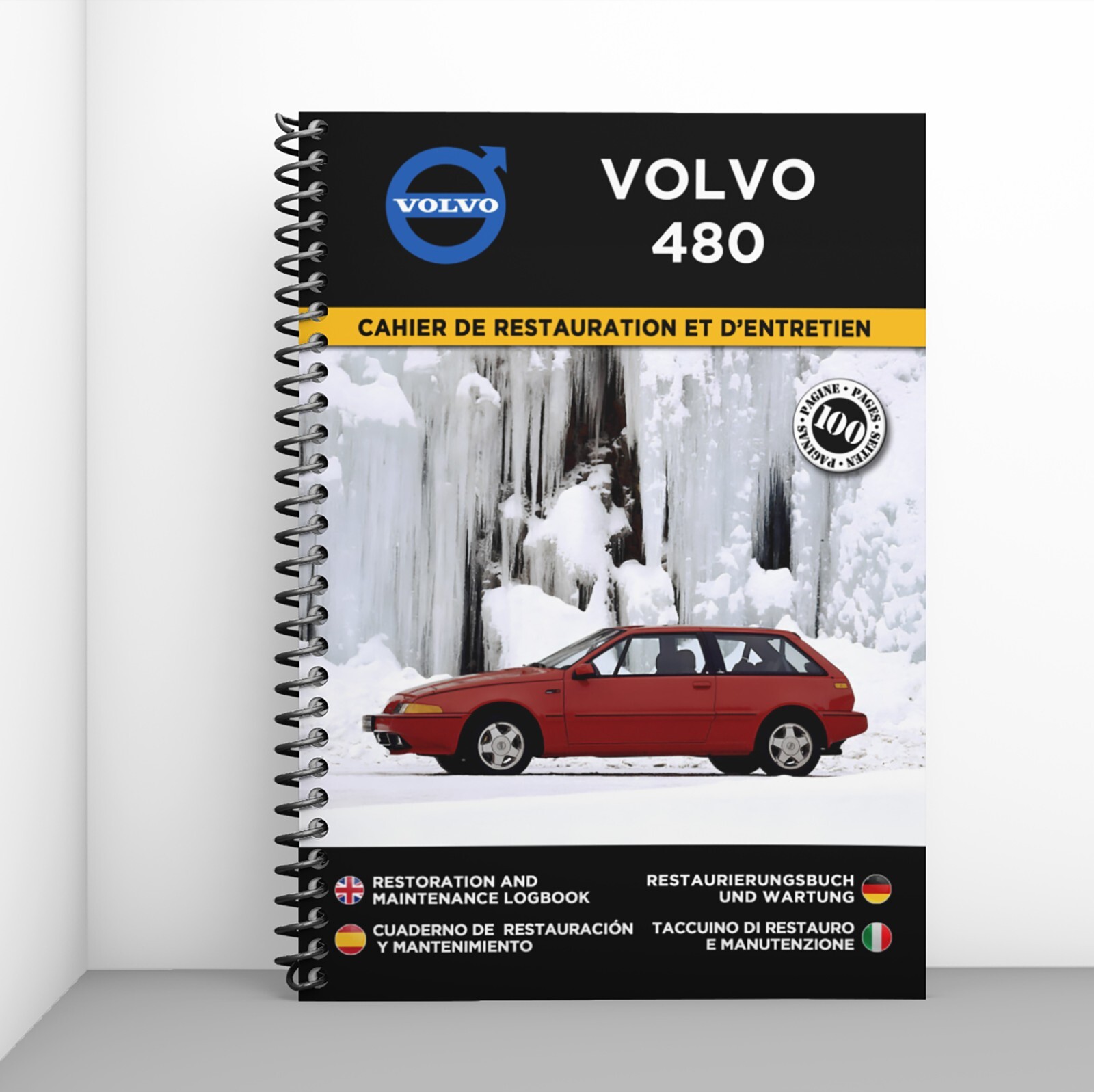 Volvo 480 journal d'atelier pour restauration le week-end dans votre garage